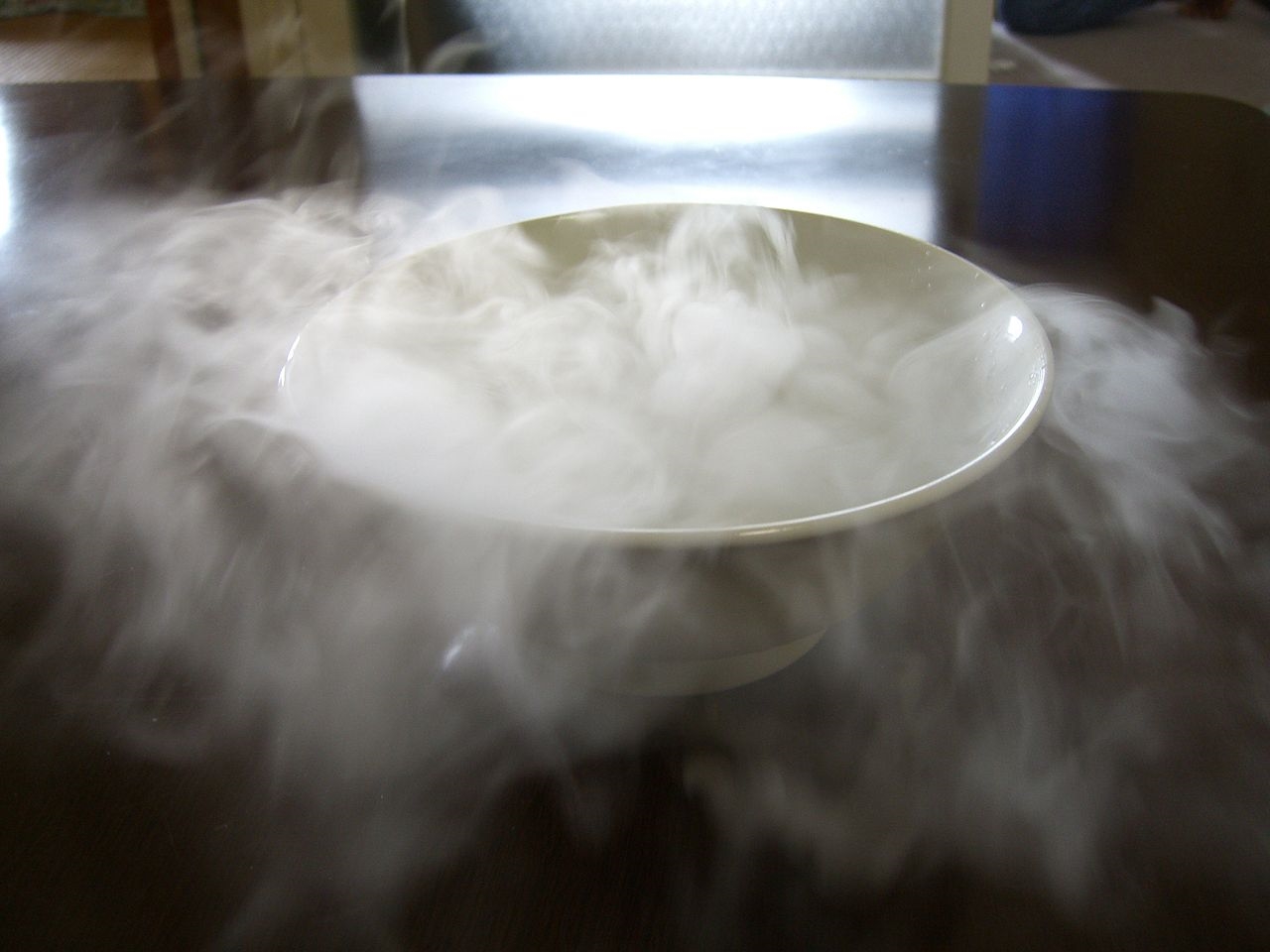 Dry ice